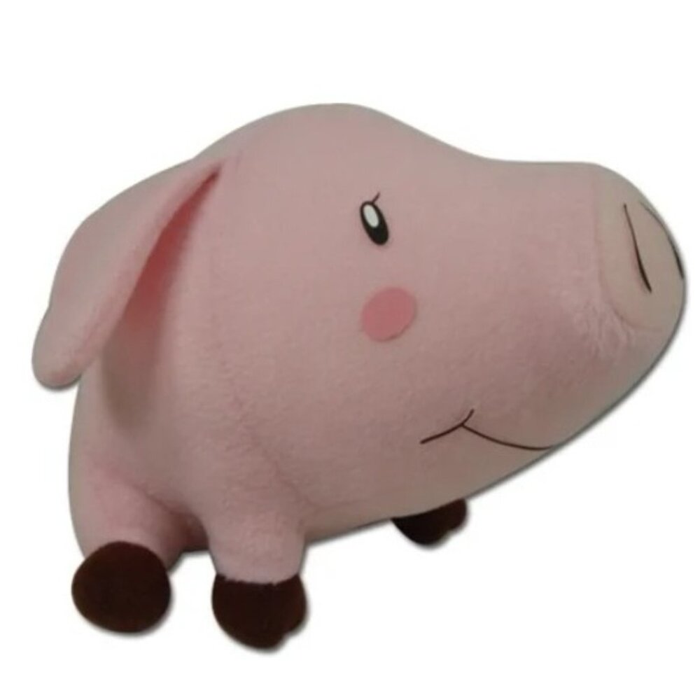 Hawk Plush The Seven Deadly Sins Pink Pig Stuffed Toy 5”